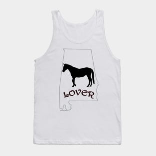 Alabama Horse Lover Gift Tank Top